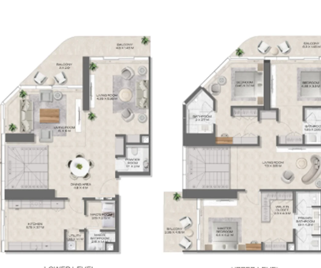 DWTN Residences ground floor plan